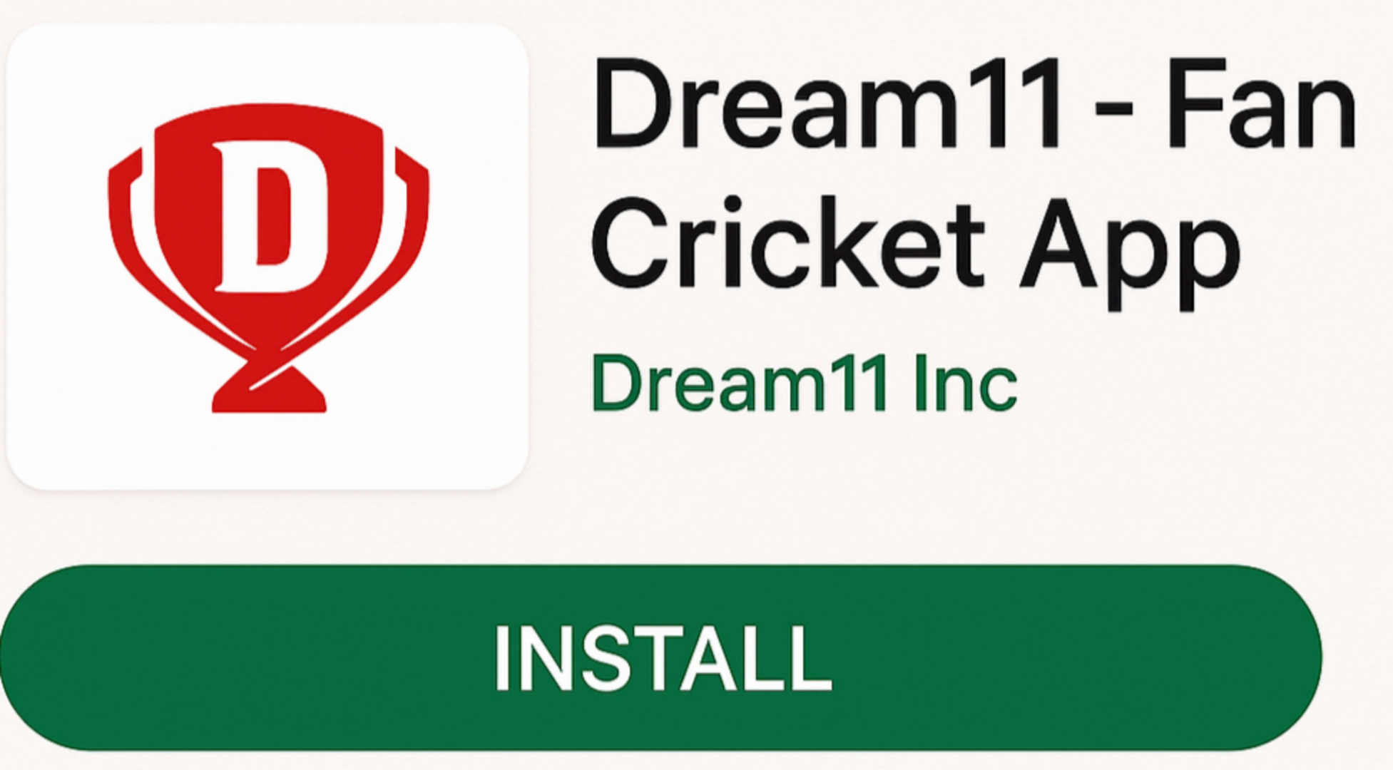 Dream11 Fantasy Cricket 2025 Logo